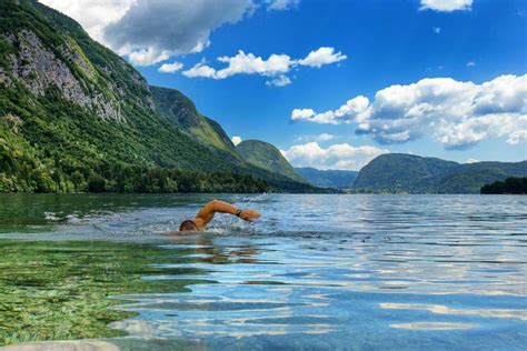 Lake Bohinj Slovenia Swim In The Clear Cool Waters Of Lake Bohinj