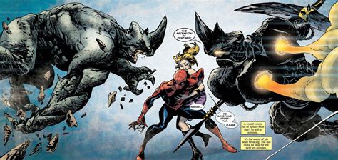 Miles Morales Spider Man The Evolution Of Rhino Marvel