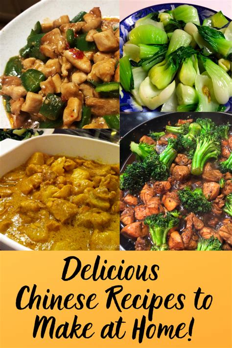 Five Delicious Chinese Recipes To Make At Home • Oh Snap Lets Eat