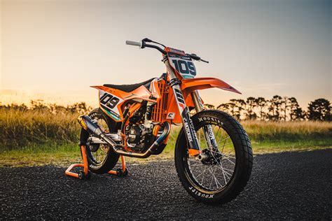 Project Flat Track Unobtainium Ktm 500 Sx F Tracker Bikebound