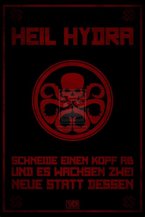 Heil Hydra By Teews666 On Deviantart Hydra Marvel Marvel Wallpaper