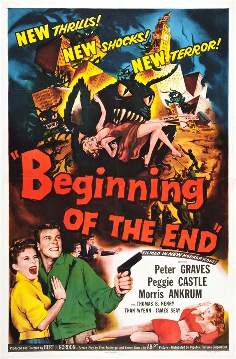 Beginning Of The End 1957 Posters — The Movie Database Tmdb