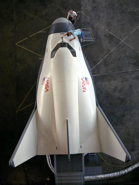 hl  model  personnel launch system research  lifting body concept nasa