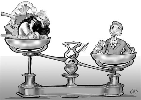 Inequality By Damien Glez Politics Cartoon Toonpool