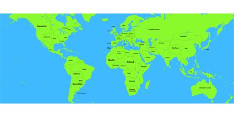 World Map Of My Future World History By Byzance123 On Deviantart