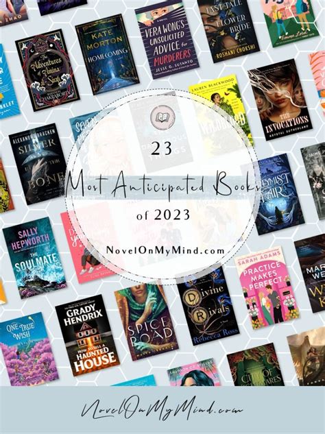 2023 Books I Cant Wait To Dive Into Novel On My Mind