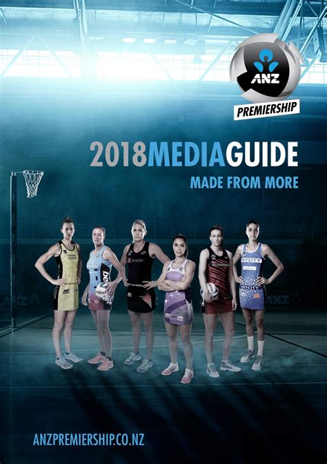 2018 Anz Premiership Media Guide By Netball Nz Issuu
