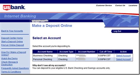 Choose the best account for you and enjoy online banking, mobile bankingfootnote 1, a whatever your savings goals, we have the cds to help you. U.S. Bank Launches Both PC and Mobile Remote Deposit ...