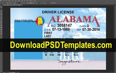 Free Blank Georgia Drivers License Template Paradisedax