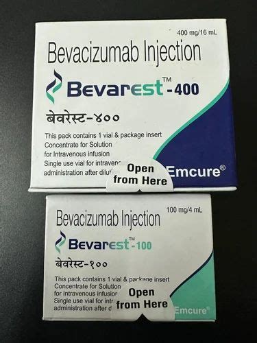 Bevacizumab 400 Mgml Injection At Rs 40000 Avastin Injection In
