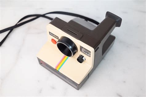 Polaroid One Step Sears Special Instant Land Camera Rainbow Stripe Sx