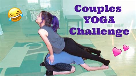 Couples Yoga Challenge Hilarious Fail Youtube