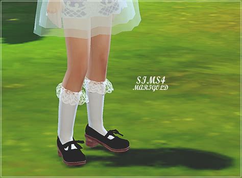 Child Lace Socks At Marigold Sims 4 Updates