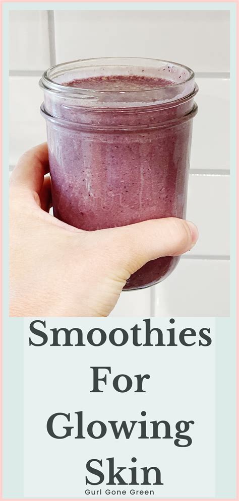 Smoothies For Glowing Skin Smoothie Drink Recipes Immune Boosting