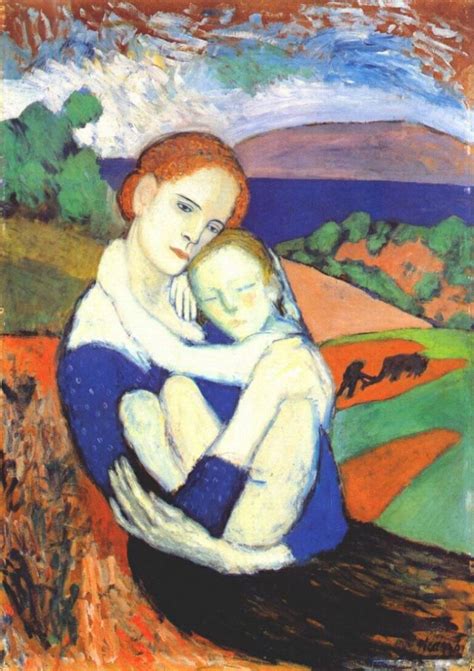 Pablo Picasso Mother And Child Pablo Picasso Kunstenaar En Kunst