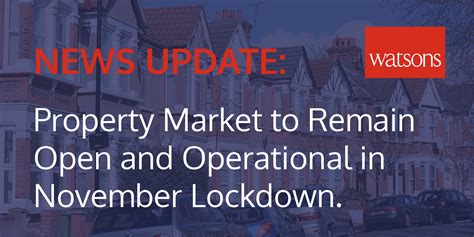 News Update Property Market Remains Open And Operational In November