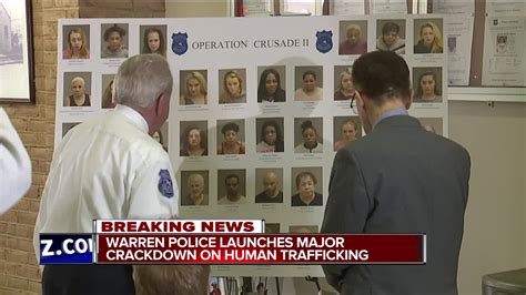 46 Arrested In Massive Human Trafficking Prostitution Sting In Warren