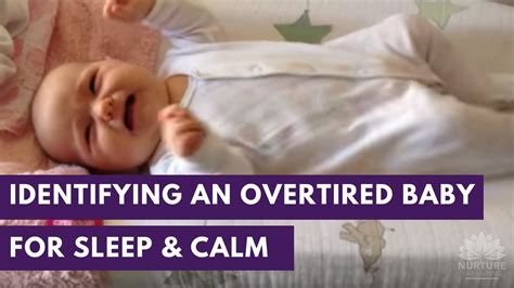 How to put the baby to sleep in a crib? Baby Sleep & Calm - identifying an overtired baby - YouTube
