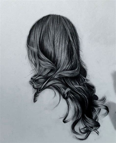 Realistic Hair Drawing Realistic Hair Drawing How To