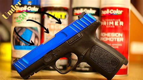 How To Customize Your Pistol Slide For Under 50 Youtube