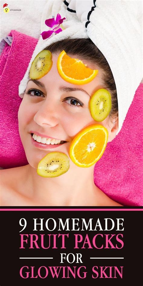 9 Diy Fruit Face Masks For Glowing Skin Glowing Skin Mask Facial