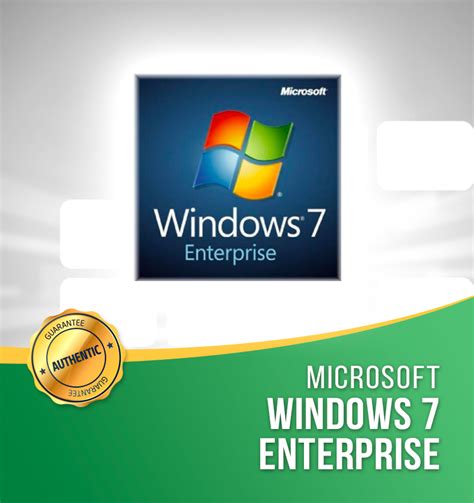 Microsoft Windows 7 Enterprise Software Mania Italia