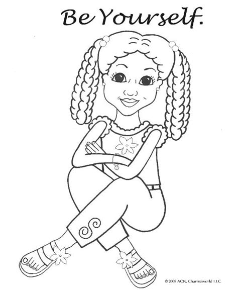 The clairol natural instincts hair color is a hair dye made entirely from natural ingredients including coconut oil, aloe, and vitamins. Coloring Pages for African American Girls - Charmz Girl ...