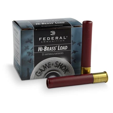 federal classic hi brass 410 gauge 3 11 16 oz 25 rounds 99787 410 gauge shells at