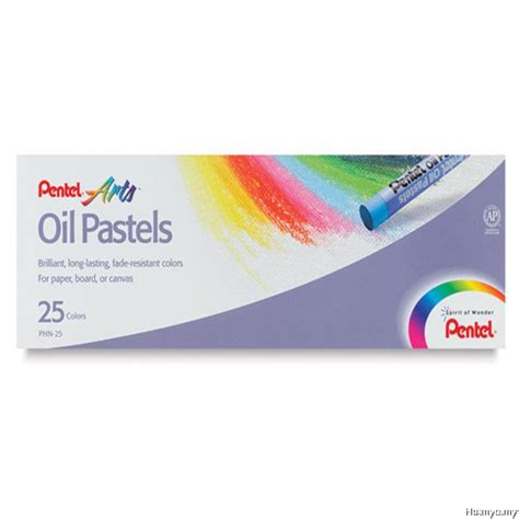 Pentel Arts Oil Pastels 25 Colors