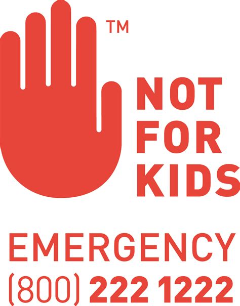 Not For Kids Label Release Washington Poison Center