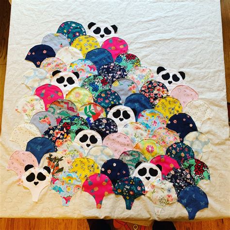 Panda Pop Quilt Had We But World Enough And Time