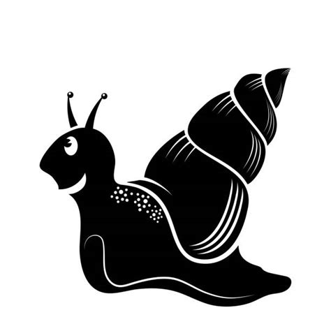 Snails And Slugs Silhouette Illustrations Royalty Free Vector Graphics