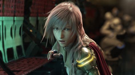 Fond d écran foudre Lightning XIII Claire Farron Final Fantasy