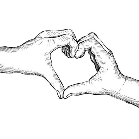 Heart Hands By Karl Addison Heart Drawing Hand Art Love Drawings