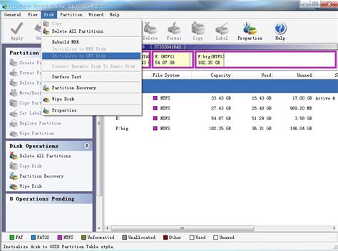 These regions are called partitions. Partition magic- MiniTool Partition Wizard Server Edition ...