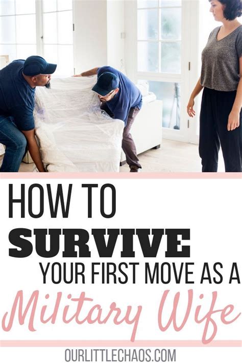Making Your First Move As A Military Wife Your First Move To A New