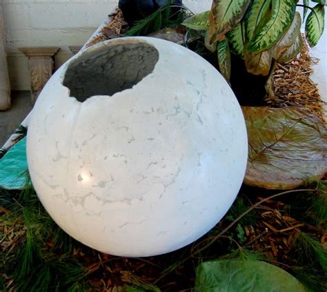 Buy A Hand Made Garden Sphere Sculpture Made To Order From Stone