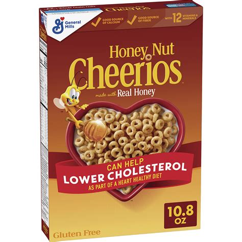 Buy Honey Nut Cheerios Heart Y Cereal Gluten Free Cereal With Whole