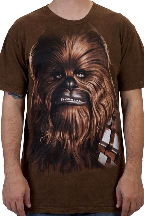 Big Face Chewbacca Shirt 80s Movies Star Wars T Shirt