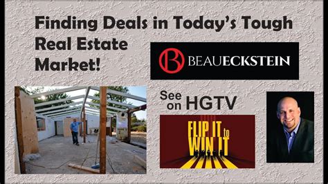 Finding Deals In Todays Tough Real Estate Market Youtube