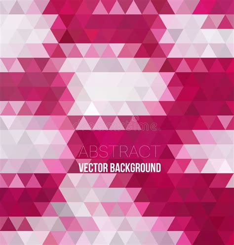 Vector Abstract Modern Polygonal Geometric Background Abstract