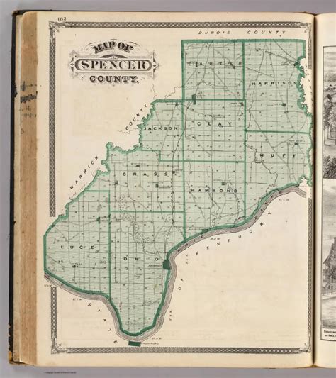Map Of Spencer County