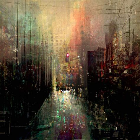 My Eclectic Thoughts 5 New Abstract Cityscape Art Prints Based On