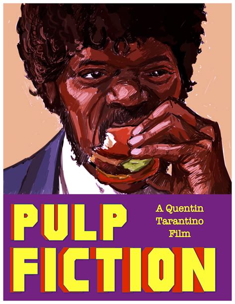 Pulp Fiction 1994 Alternative Poster Quentin Tarantino Films
