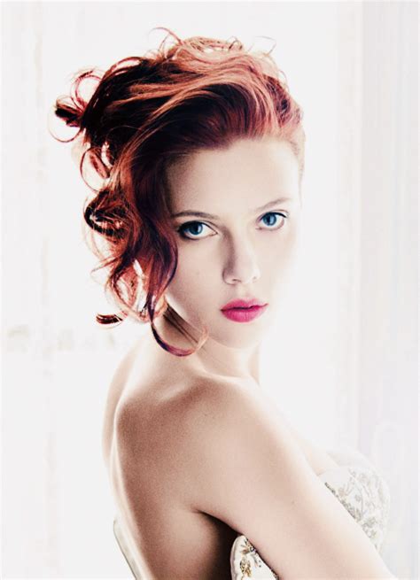 Scarlett Johansson In Alexander Mcqueen Photographed Mario Sorrenti For
