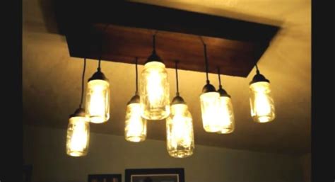 How To Make A Mason Jar Chandelier Diy Projects Craft Ideas And How Tos