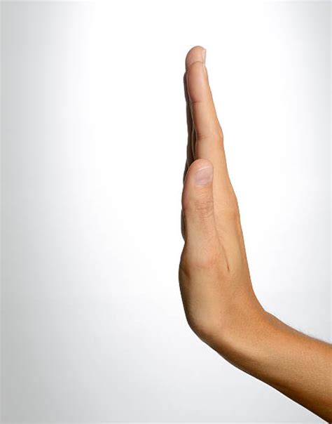 Hand Stop Side View Stock Photos Pictures And Royalty Free Images Istock