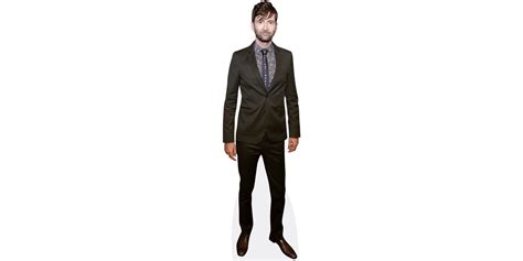 David Tennant Black Suit Cardboard Cutout Celebrity Cutouts