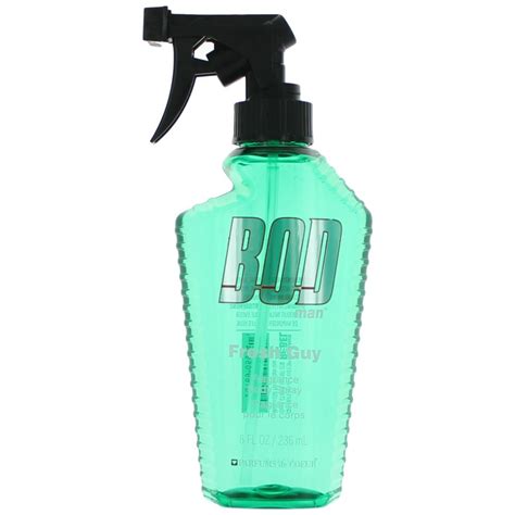 Bod Man Fresh Guy By Parfums De Coeur 8 Oz Frgrance Body Spray For Men