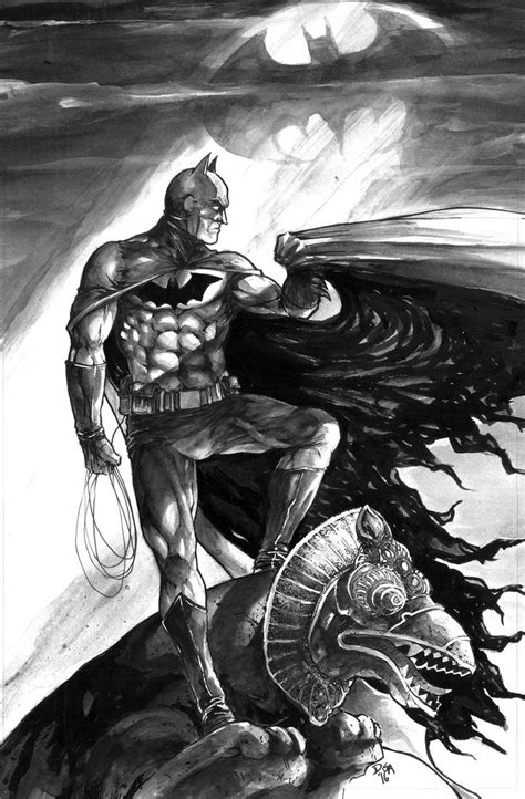 Batman And Bat Signal Of Gotham By Donnyg4 On Deviantart